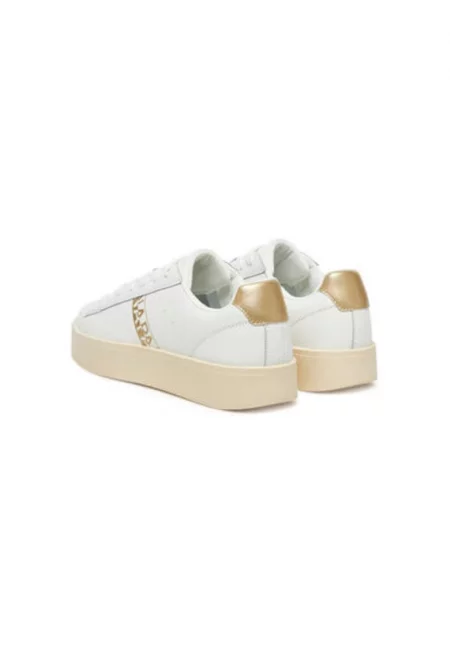 Дамски спортни обувки - NP0A4IQ8 -  Естествена кожа - Бял