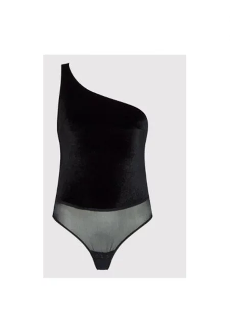 Дамско боди -  209888683 - Полиамид/Полиестер - Черен - Черен