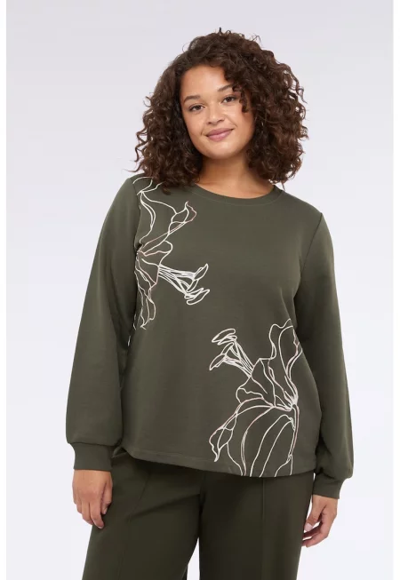 Флорален суитшърт