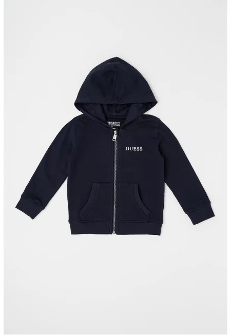 Худи с цип с джобове