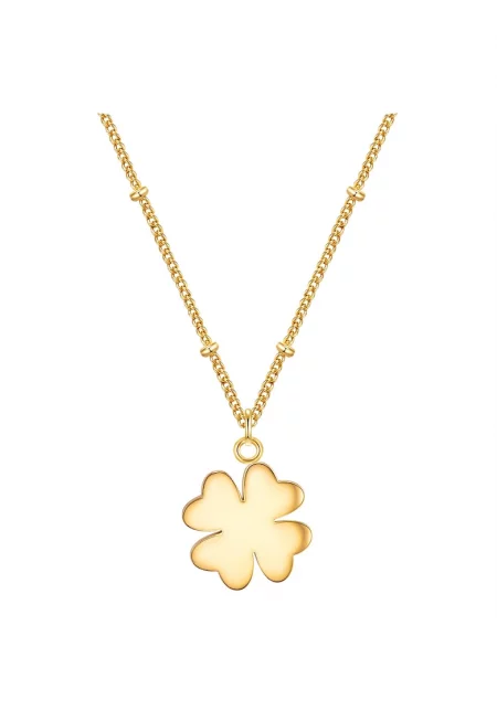 Колие с 18K злато и висулка