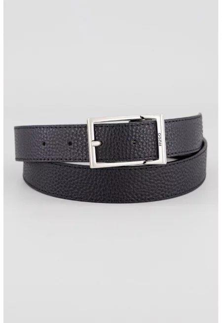 Кожен колан - Черен