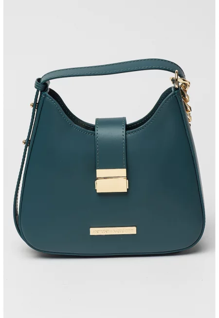 Кожена чанта с отделяща се презрамка