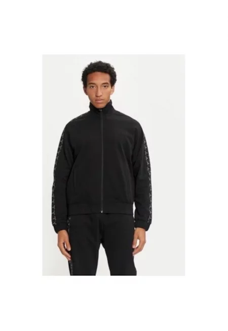 Мъжка блуза -  304937019 - Памук - Черен - Черен