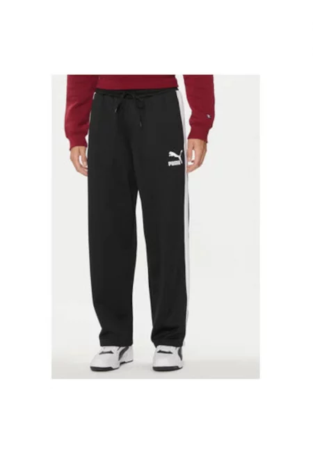 Мъжки панталон -  303891701 - Черен полиестер