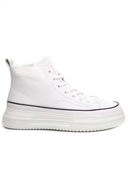 Мъжки спортни боти B22302 бели