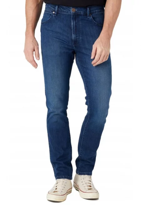 Мъжки тесни дънки  Larston - памук/еластан - син