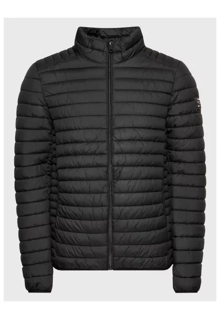 Мъжко яке -  301090397 - Полиестер - Черно - Черен