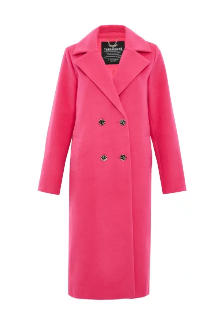 Палто Marlet с двуредно закопчаване и раздвоен ревер