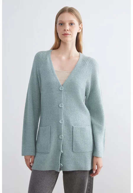 Плетена жилетка с шпиц