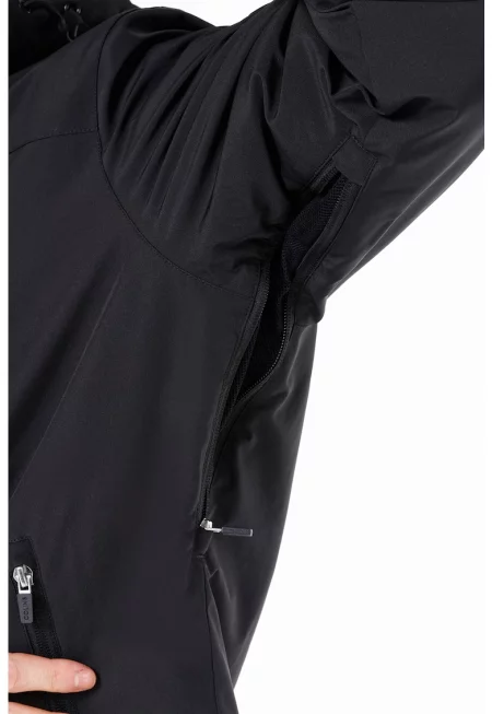 Подплатено зимно яке с качулка