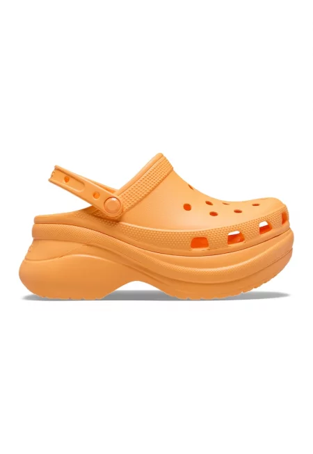 Полускосен крокс с отворена пета - Мандарина