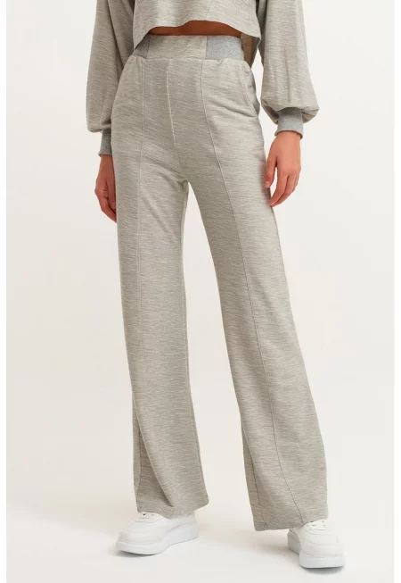 Разкроен панталон Bosribpan с джобове