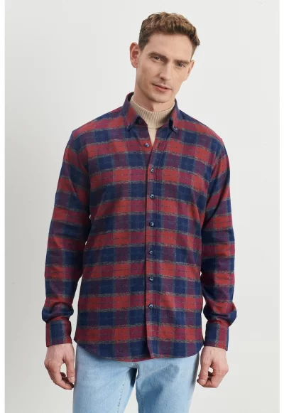 Риза Oxford на каре