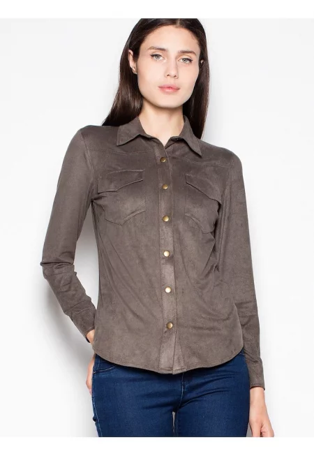 Риза с дълъг ръкав 77464