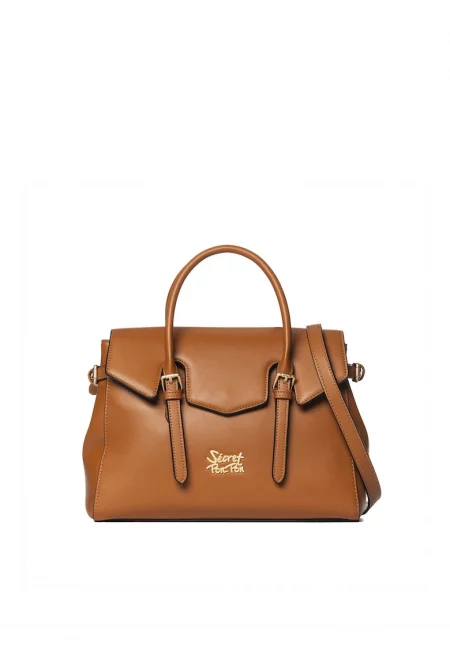 SECRET PON PON - Ръчна чанта Evanthe Lux от еко кожа