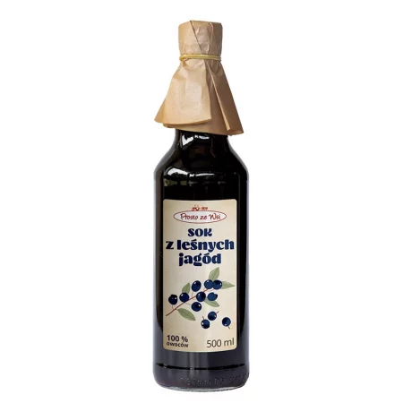 Сок от горски боровинки, пастьоризиран, 500 ml