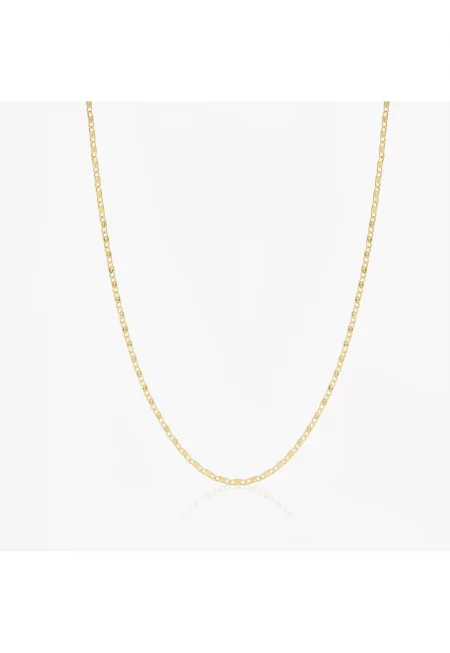 Сребърно колие Golden Anchor