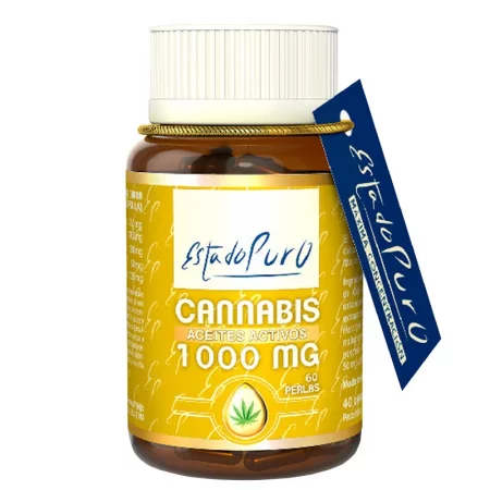 Студено пресовано масло от конопени семена - Нервна система, 1000 mg, 60 софтгел капсули