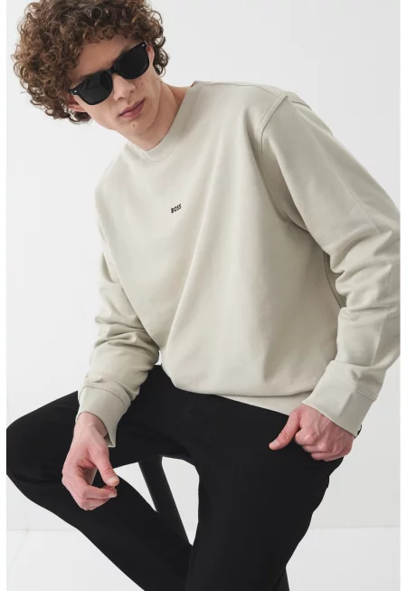 Свободен памучен суитшърт