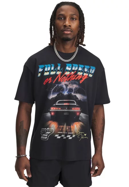 Свободна тениска Project Rock с графика