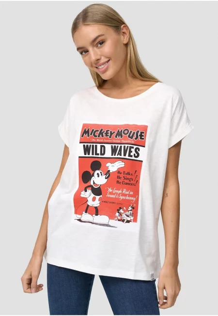 Тениска Wild Waves 3983 с шарка на Mickey Mouse