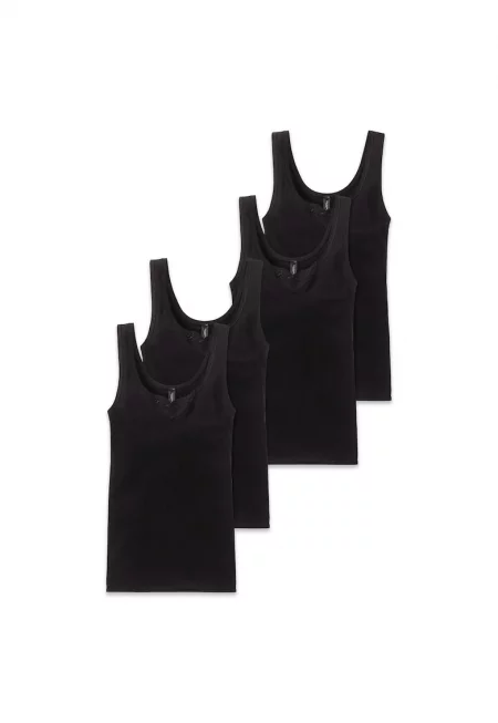 Топове с дълбоко овално деколте - 4 броя