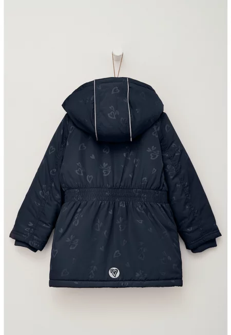 Ватирано зимно яке с качулка