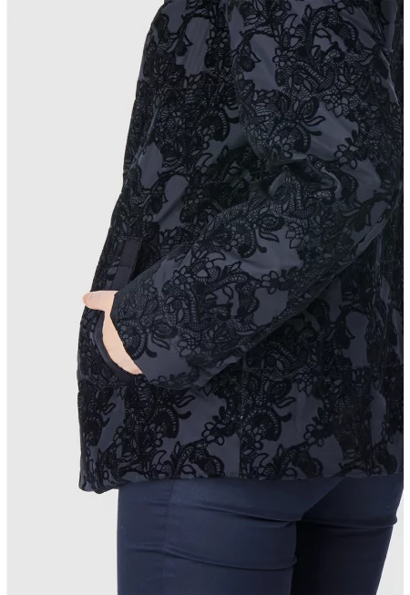 Яке с флорални бродерии