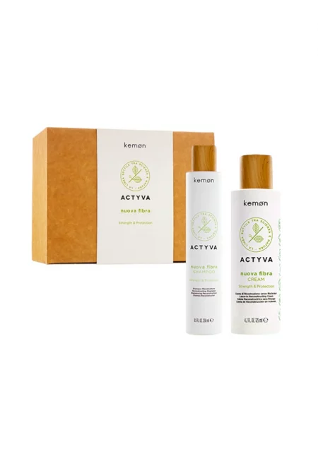 Actyva Nuova Fibra реструктуриращ комплект: Шампоан 250 мл - Крем 125 мл