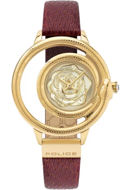 Аналогов часовник -  PEWLA2008302 - Кварц - 3 ATM - 36 mm - Златен/Кафяв