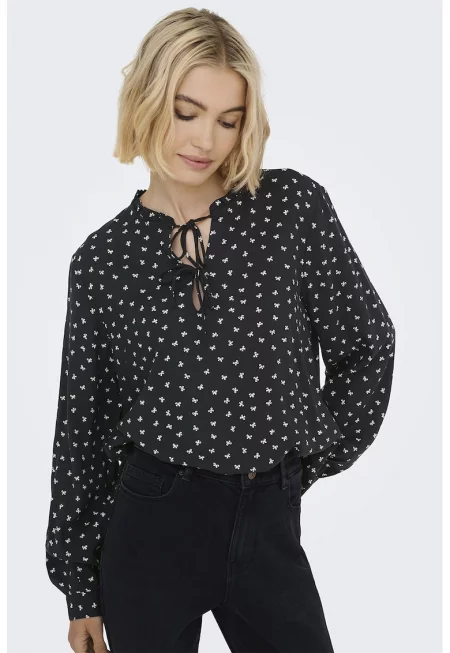 Блуза с фигурален принт