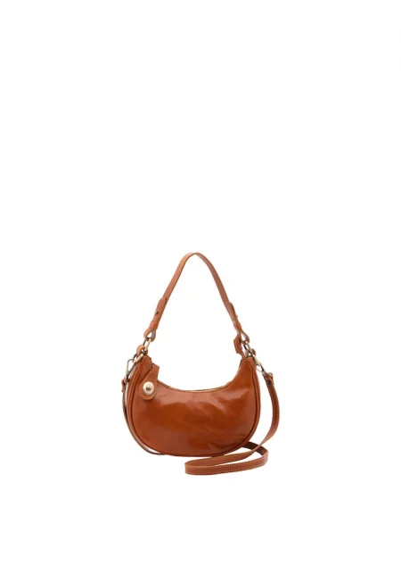 Чанта от еко кожа с външен джоб с цип