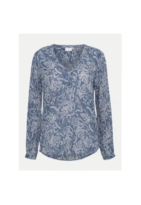 Дамска блуза -  303580667 - Вискоза - 34 EU - Син