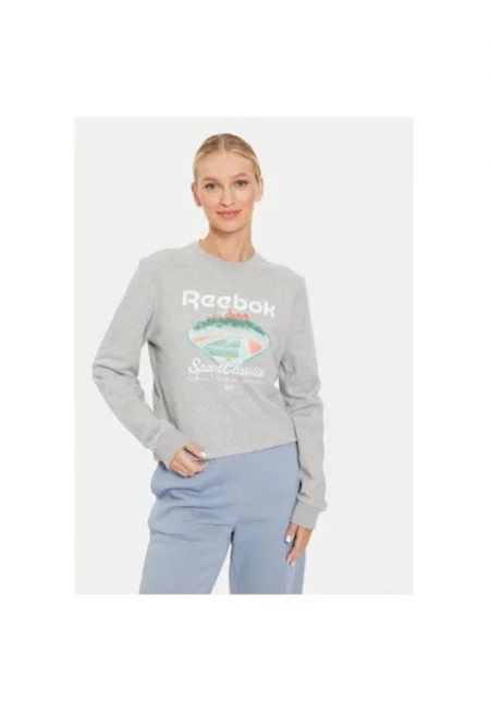 Дамска блуза -  304552625 - Памук/Полиестер - Сива