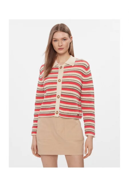 Дамска блуза  PL702107 - Памук - Червен - Червен