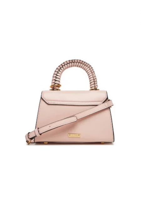 Дамска чанта  13933923 - Екокожа - Розова