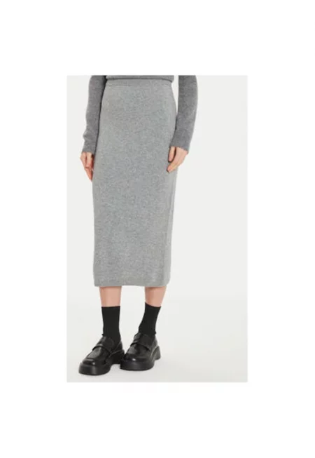 Дамска пола -  304913365 - Вискоза/Вълна/Полиамид - Сива