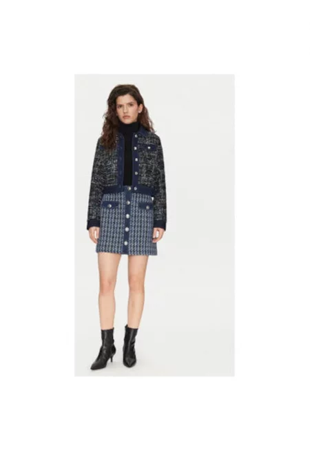 Дамска пола -  305253071 - Полиестер/Акрил - Син