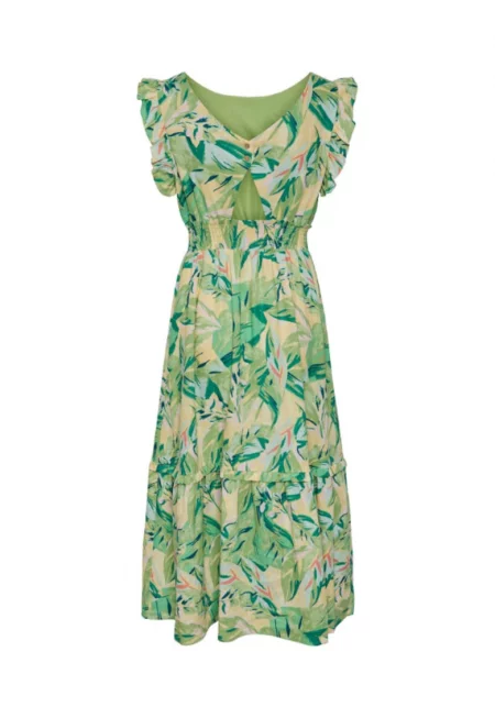 Дамска рокля -  302027712 - Лен - Розово