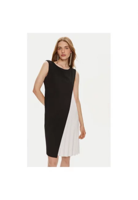 Дамска рокля -  304425684 - Полиестер - Черен