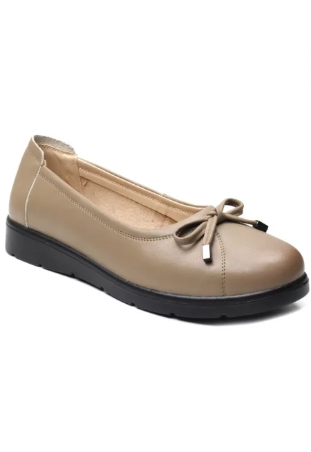 Дамски балетни обувки 31038 кайсия