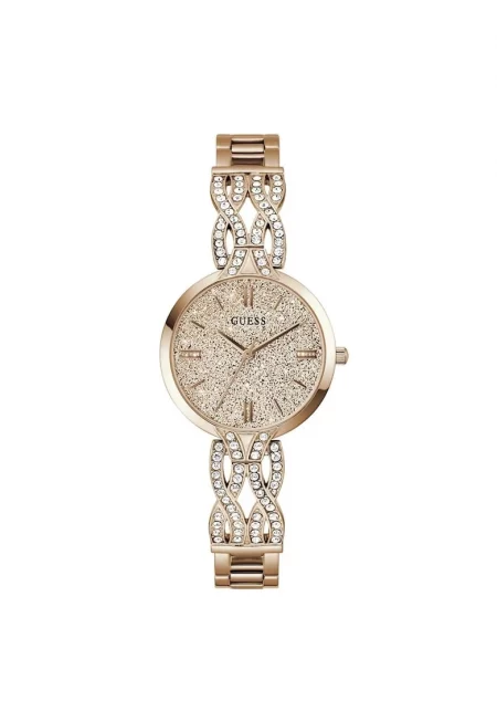 Дамски часовник -  модел GW0868L4 - розово злато - 31x34мм - стоманена каишка - кварцов механизъм