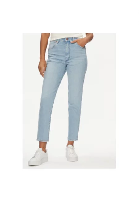 Дамски дънки -  303593216 - Памук/Еластан - Сини