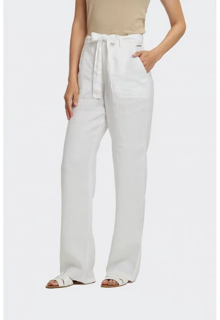 Дамски панталон  Bella 7692 бял
