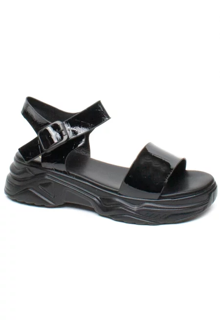 Дамски сандали Q52390 черни