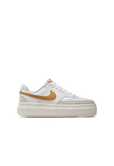 Дамски спортни обувки -  304214 - Естествена кожа - Бордо / Бяло