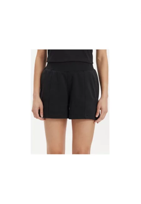 Дамски спортни шорти  2073461 - Памук/Полиестер - Черен - Черен