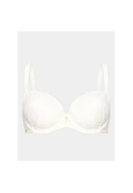 Дамски сутиен -  302604470 - Полиамид - Бял - Бял