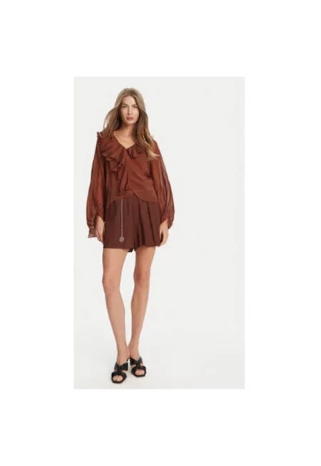 Дамски текстилни престилки  CFC0124444003 - Синтетични - Кафяви - Кафяв